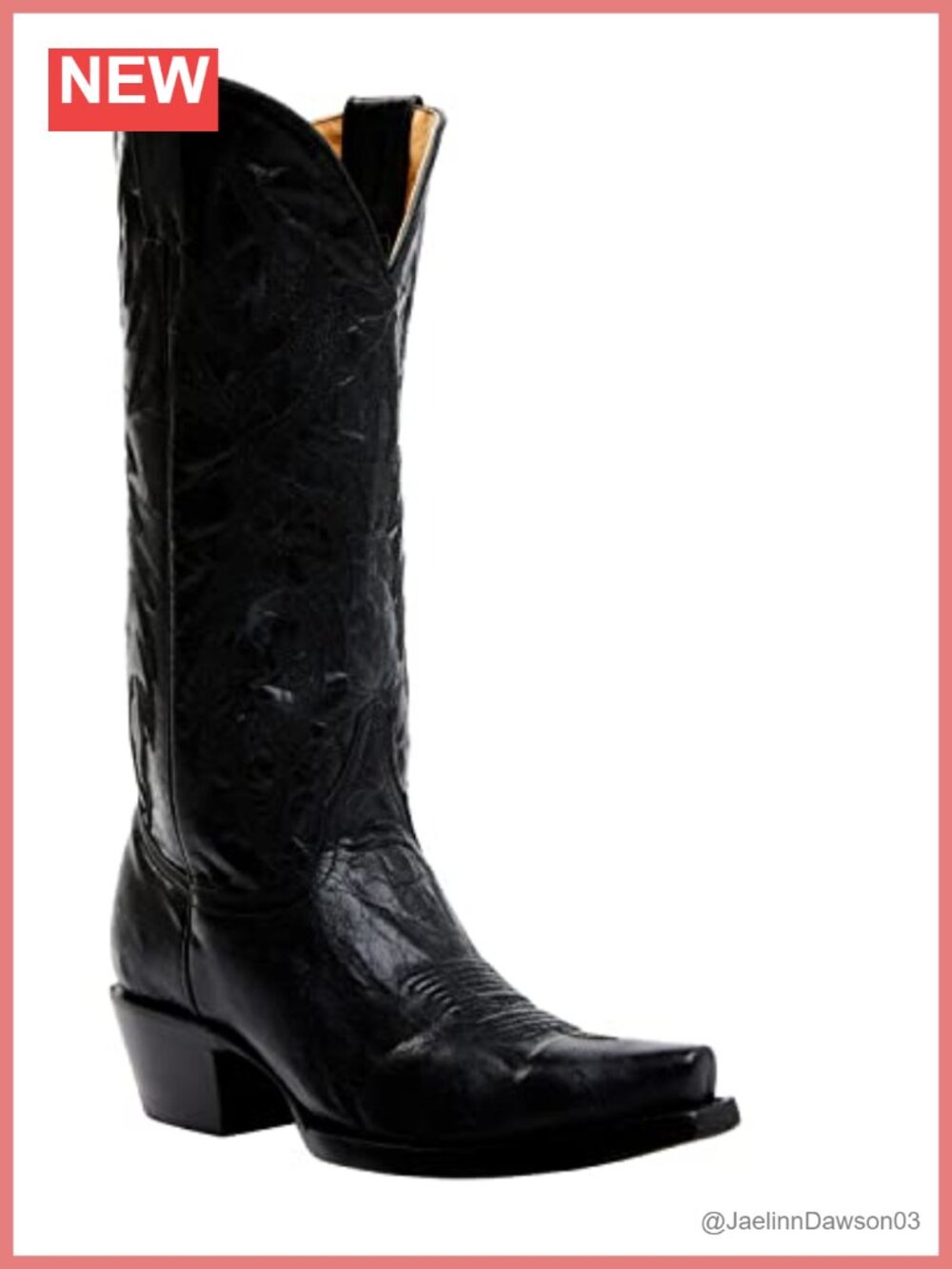 Idyllwind Wheeler Performance Western Boot Snip Toe Leather High-Top